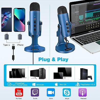 Gaming USB Microphone k66b and d65k Furry Cover