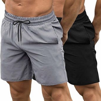 COOFANDY Mens Athletic Shorts Quick Dry Breathable Lightweight Gym Workout Shorts with Pockets