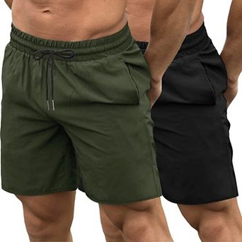 COOFANDY Mens Athletic Shorts Quick Dry Breathable Lightweight Gym Workout Shorts with Pockets