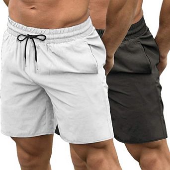 COOFANDY Mens Athletic Shorts Quick Dry Breathable Lightweight Gym Workout Shorts with Pockets
