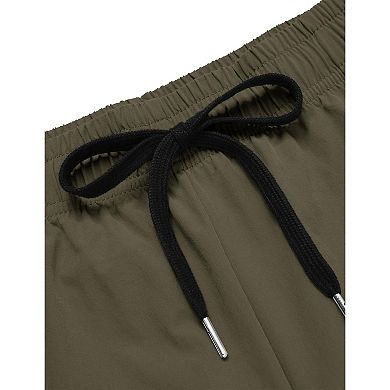 COOFANDY Men's Running Athletic Shorts 5 Inch 2 Pack Gym Workout Shorts Fitted Exercise Shorts