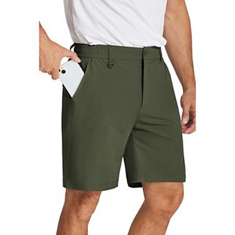 COOFANDY Men's Golf Shorts 7 Inch Casual Dress Shorts Big and Tall Summer Short for Hiking Travel