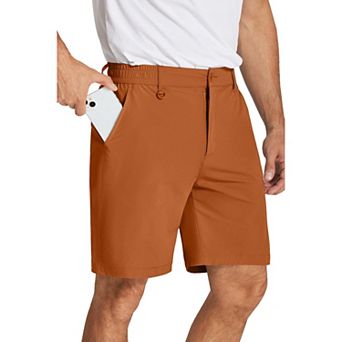 COOFANDY Men's Golf Shorts 7 Inch Casual Dress Shorts Big and Tall Summer Short for Hiking Travel