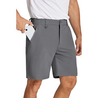 COOFANDY Men's Golf Shorts 7 Inch Casual Dress Shorts Big and Tall Summer Short for Hiking Travel