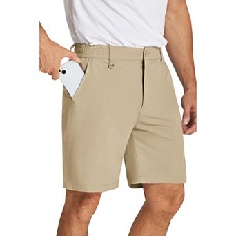 COOFANDY Men's Golf Shorts 7 Inch Casual Dress Shorts Big and Tall Summer Short for Hiking Travel