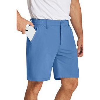COOFANDY Men's Golf Shorts 7 Inch Casual Dress Shorts Big and Tall Summer Short for Hiking Travel