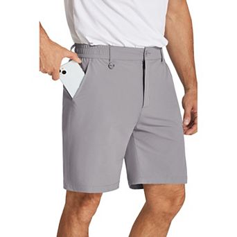 COOFANDY Men's Golf Shorts 7 Inch Casual Dress Shorts Big and Tall Summer Short for Hiking Travel