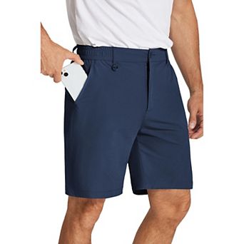 COOFANDY Men's Golf Shorts 7 Inch Casual Dress Shorts Big and Tall Summer Short for Hiking Travel