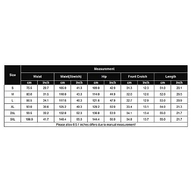 COOFANDY Men's Casual Shorts Classic Fit 7inch Elastic Waist Drawstring Summer Walking Shorts
