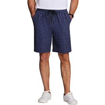 COOFANDY Men's Casual Shorts Classic Fit 7inch Elastic Waist Drawstring Summer Walking Shorts
