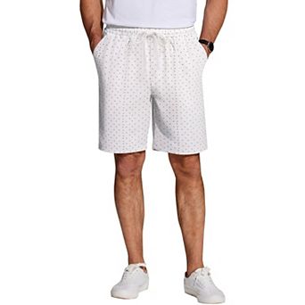 COOFANDY Men's Casual Shorts Classic Fit 7inch Elastic Waist Drawstring Summer Walking Shorts