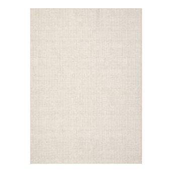 ANIXOL Modern Solid Washable Pearl Velvet Area Rug