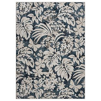 ANIXOL Botanical Non-Slip Area Rug