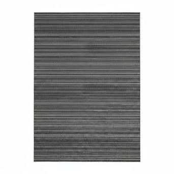Modern Striped Area Rug，Stain Resistant,Low Pile with Rubber Backing,Washable
