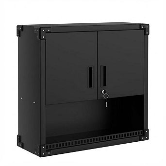 ANIXOL Lockable Steel Garage Wall Cabinet