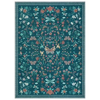 ANIXOL Modern Floral Area Rug