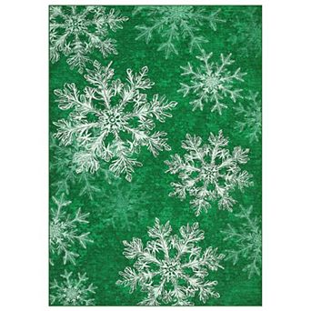 ANIXOL Christmas Snowflake Area Rug