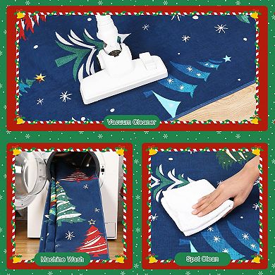 ANIXOL Christmas Snowy Forest Rug