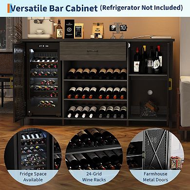 ANIXOL Coffee Bar Storage Cabinet