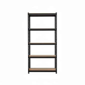 5 tier Metal Adjustable Storage Shelving Unit, 2000 LBS Heavy-Duty Garage Shelve