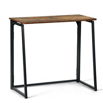 Homy Casa Folding Computer Table for Home Office or Small Spaces