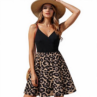 Women’s Hawaiian Floral Summer Sundress for Beach
