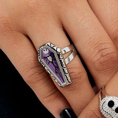 Disney The Nightmare Before Christmas Womens Ring Size 7 - Jack Skellington Coffin-Shaped Ring Rings
