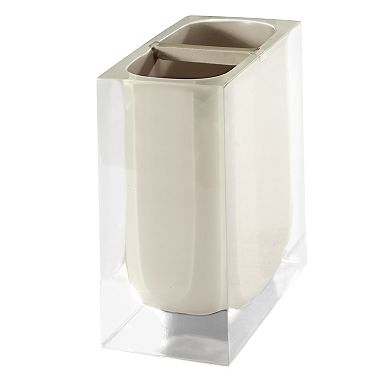 IZOD Marina Linens 2-Section Toothbrush Holder