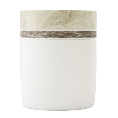 IZOD Decorative Marble Wastebasket