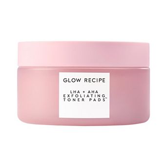 Glow Recipe LHA + AHA Korean Watermelon Toner Pads for Hydration and Gentle Exfoliation