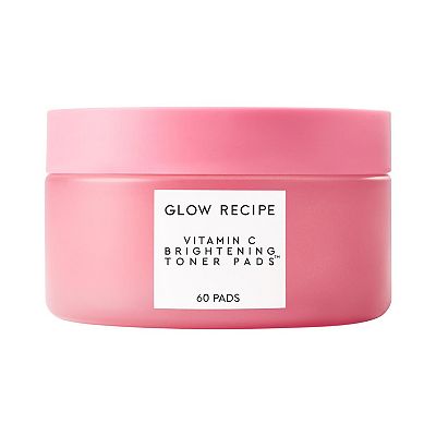 glutathione toner pads APLB Niacinamide Pad moistened pads for facial treatment Glow Recipe Toner Pad Collection