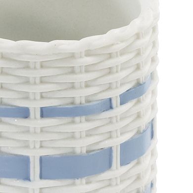 IZOD Savannah Woven Design Bathroom Tumbler