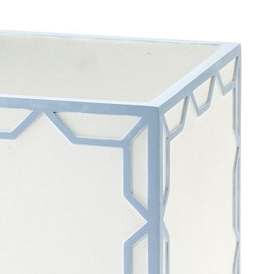 IZOD Trellis Decorative Bathroom Trash Can
