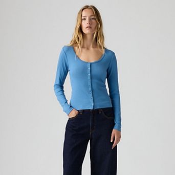 Women's Levi's® Austen Button Long Sleeve Tee