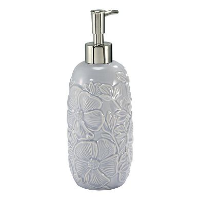 Nicole Miller Camille Floral Soap & Lotion Dispenser