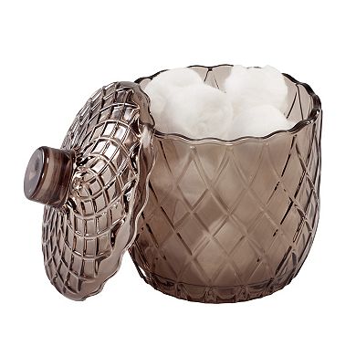 Nicole Miller Bijou Decorative Glass Jar