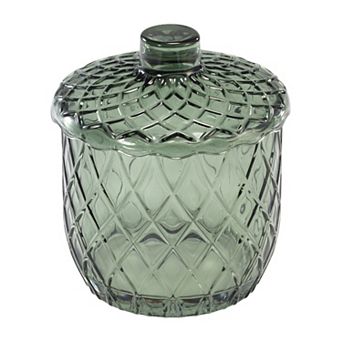Nicole Miller Bijou Decorative Glass Jar