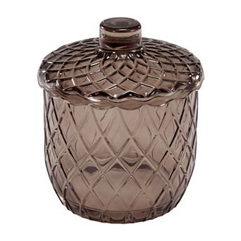 Nicole Miller Bijou Decorative Glass Jar