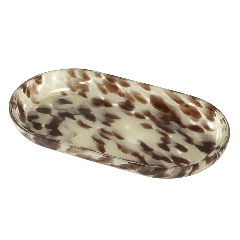 Nicole Miller Safari Vanity Tray, Brown