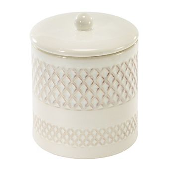Nicole Miller Lyra Ceramic Jar