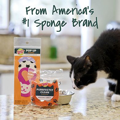 Scotch-Brite® 3-Pack Pet Pop Up Sponges Set