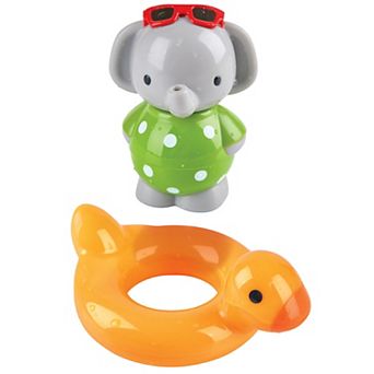 Hape Spin Splash 'n' Swim Elephant Windup Bath Toy