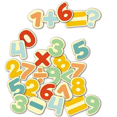 Hape Magnetic Numbers 54-Piece Wooden Magnet Set