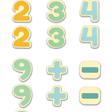 Hape Magnetic Numbers 54-Piece Wooden Magnet Set