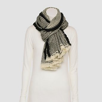 Women's Sonoma Goods For Life® Woven Oblong Scarf With Fringe Detail