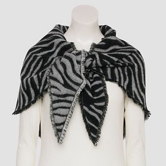 Women's Sonoma Goods For Life® Zebra Triangle Scarf