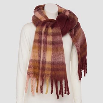 Women's Sonoma Goods For Life® Misty Plaids Oblong Scarf