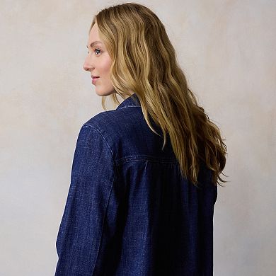 Women's LC Lauren Conrad Collared Swing Jacket