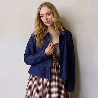 Women's LC Lauren Conrad Collared Swing Jacket