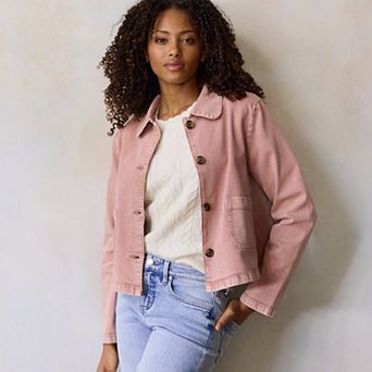 Women's LC Lauren Conrad Collared Swing Jacket